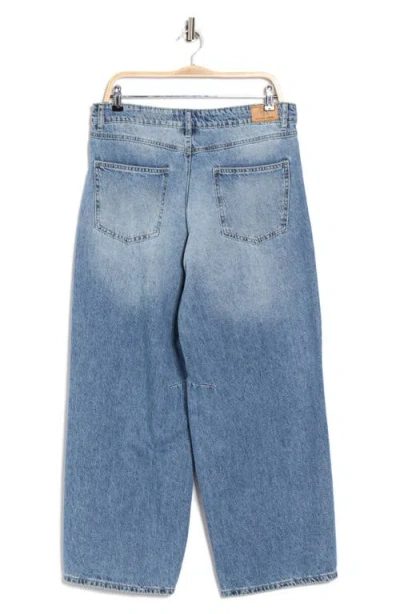 Flying Angel Wide Darted Barrel Leg Jeans