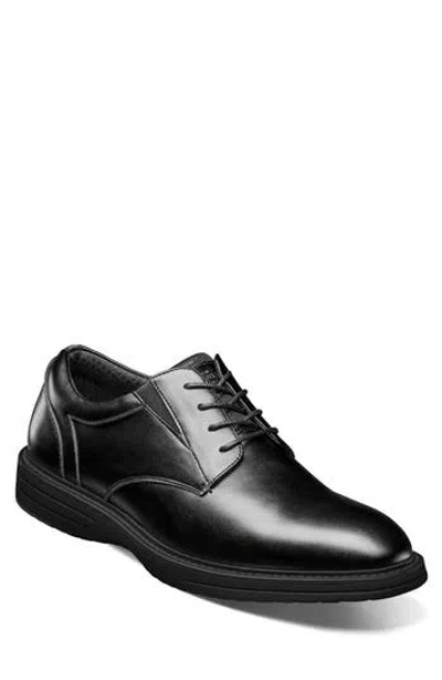 Nunn Bush Gates Plain Toe Derby In Black