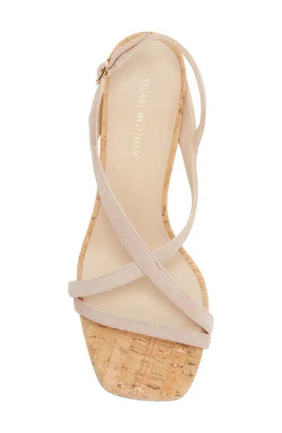 Stuart Weitzman Oasis 50 Block Heel Sandal