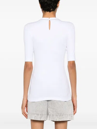 Brunello Cucinelli Cotton T Shirt In White