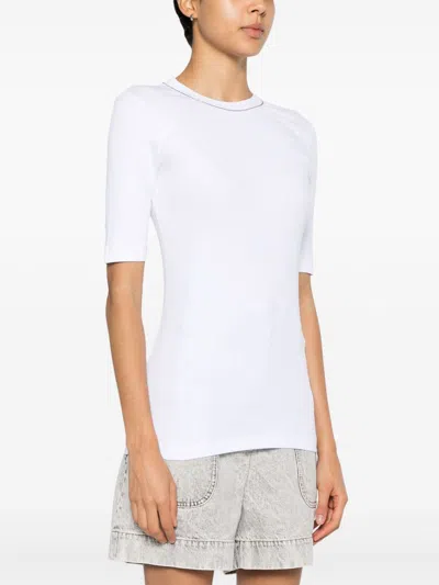 Brunello Cucinelli Cotton T Shirt In White