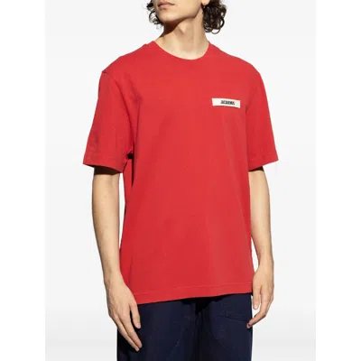 Jacquemus Round Neck Short Sleeve T-shirt