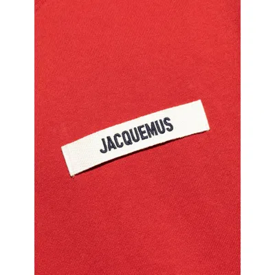 Jacquemus Round Neck Short Sleeve T-shirt
