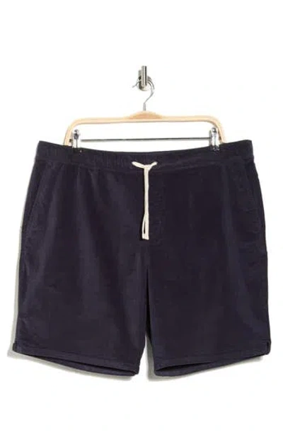 Travismathew Cuddy Cabin Drawstring Shorts In Black
