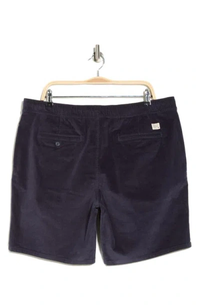 Travismathew Cuddy Cabin Drawstring Shorts In Black