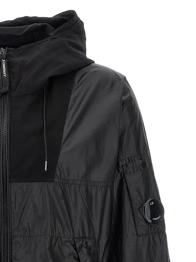 C.p. Company 'cs Ii Mixed' Jacket In Black