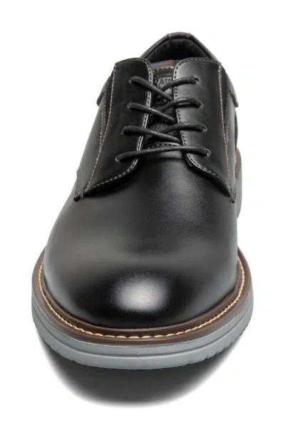 Nunn Bush Circuit Pt Ox Mens Leather Lightweight Oxfords In Black Multi