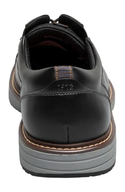 Nunn Bush Circuit Pt Ox Mens Leather Lightweight Oxfords In Black Multi