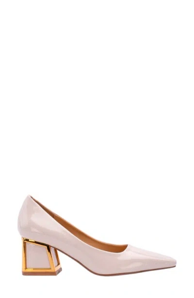 Ninety Union Blink Block Heel Pump In Pink