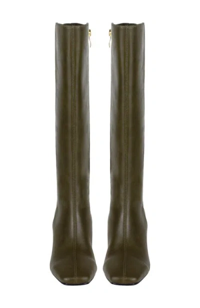 Ninety Union Bridge Block Heel Knee High Boot