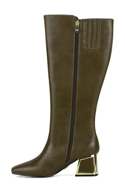Ninety Union Bridge Block Heel Knee High Boot