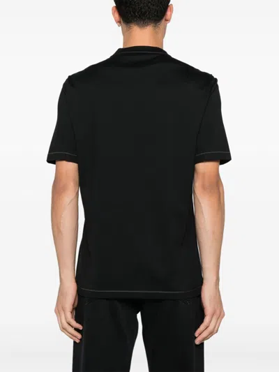 Brunello Cucinelli Slim Fit Crew-neck T-shirt In Lightweight Cotton Jersey In Black