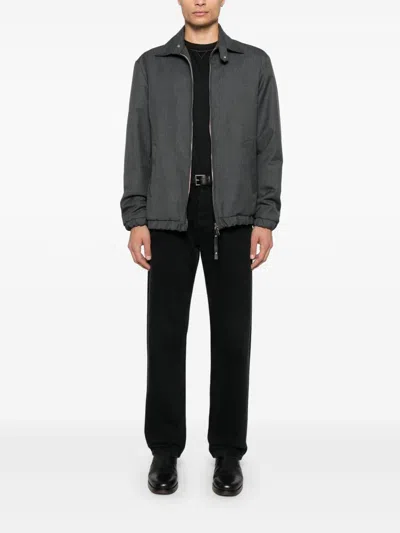 Brunello Cucinelli Slim Fit Crew-neck T-shirt In Lightweight Cotton Jersey In Black