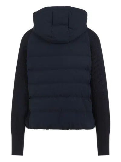 Brunello Cucinelli Short Down Jacket In Blue