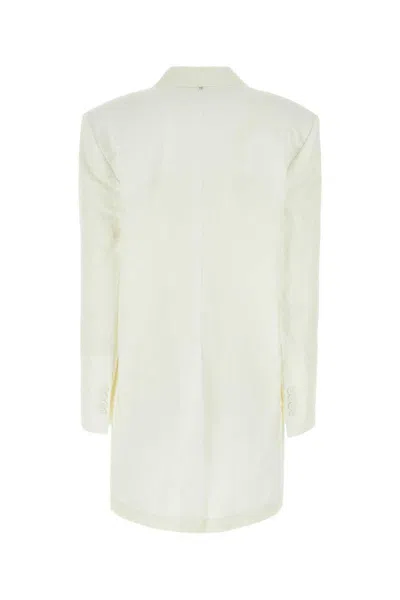 Sportmax White Cotton Blend Edmea Blazer