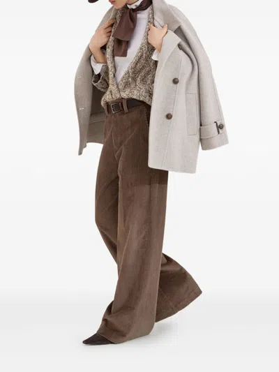 Brunello Cucinelli Wool And Cashmere Cardigan