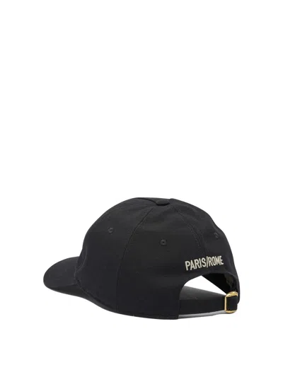 Valentino Garavani Logo Baseball Cap In Black