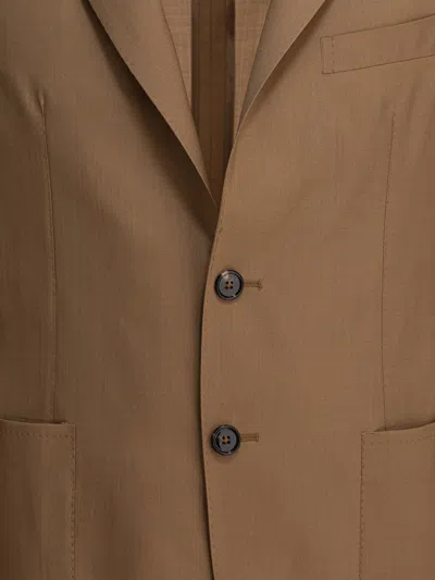 Tagliatore Montecarlo Virgin Wool And Silk Blazer