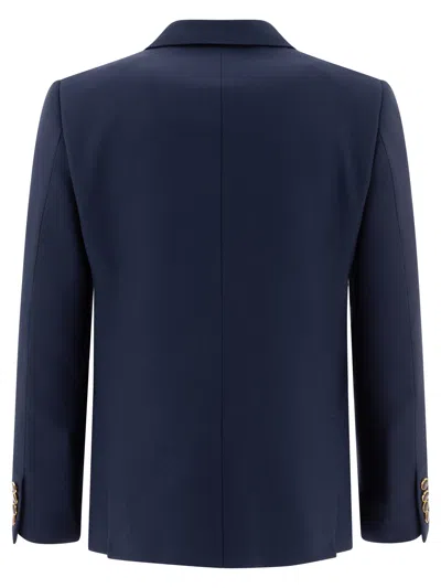 Valentino Jacket Wool Gabardine Four Buttons