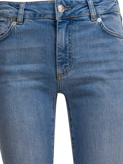 Sportmax Jeans With Belt Loops In Blue