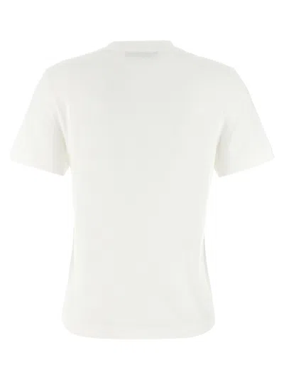 Jacquemus Grosgrain Short Sleeve T-shirt In White
