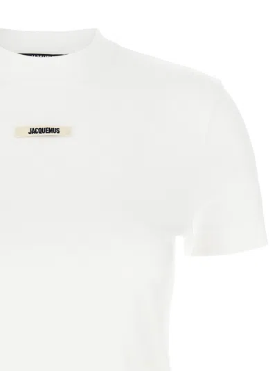 Jacquemus Relaxed Fit Crew-neck T-shirt With Front Print