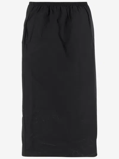 Carven Elasticated-waist Midi Skirt