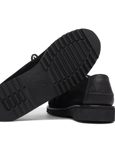 Kaptain Sunshine Suede Lace-up Loafers