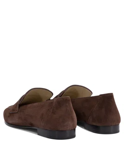 Le Monde Beryl Brown Soft Loafers In Brown