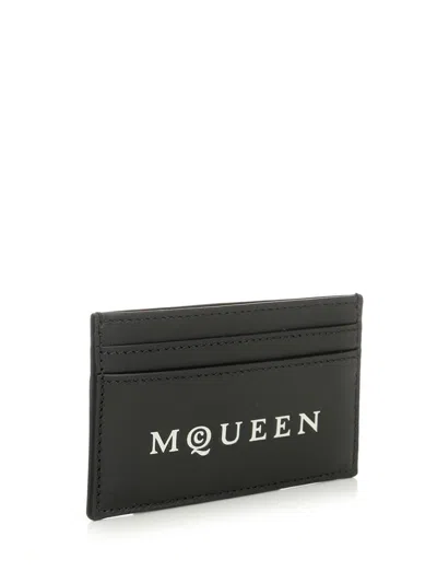 Alexander Mcqueen Mcqueen Card Case Wallets Black