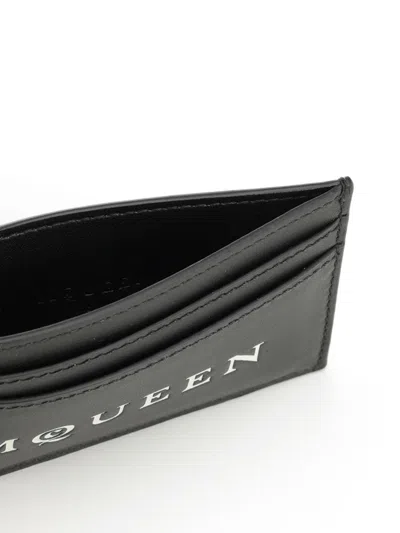Alexander Mcqueen Mcqueen Card Case Wallets Black