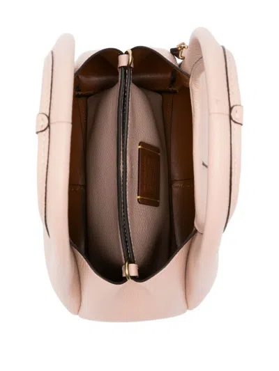 Coach Lana 25 Leather Crossbody Bag In White