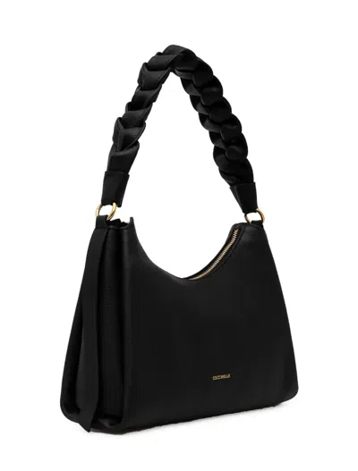 Coccinelle Black Boheme Shoulder Bag