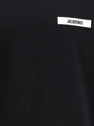 Jacquemus Gros-grain Hoodie In Black