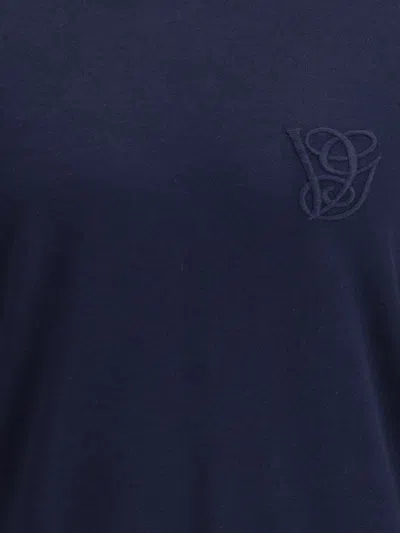 Valentino Virgin Wool Turtleneck Sweater In Blue