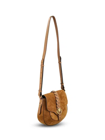 Isabel Marant Altay Braided-suede Satchel In Brown