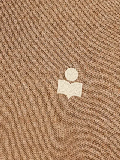 Isabel Marant Étoile Isabel Marant Etoile Camel Cotton Blend Oversize Nasha Sweater In Brown