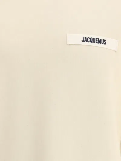 Jacquemus Logo Sweatshirt In Neutral
