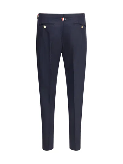 Thom Browne Wool Pants In Blue