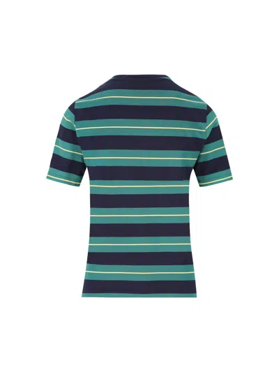 Miu Miu T-shirt And Polo Shirt In Green