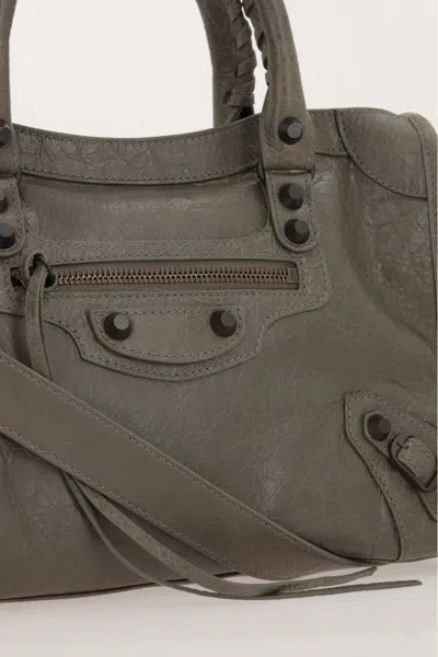 Balenciaga Small Lambskin Le City Top-handle Bag