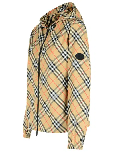Burberry Women Archivio Check Waterproof Jacket In Multi