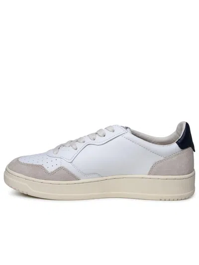 Autry Two-tone Leather Sneakers