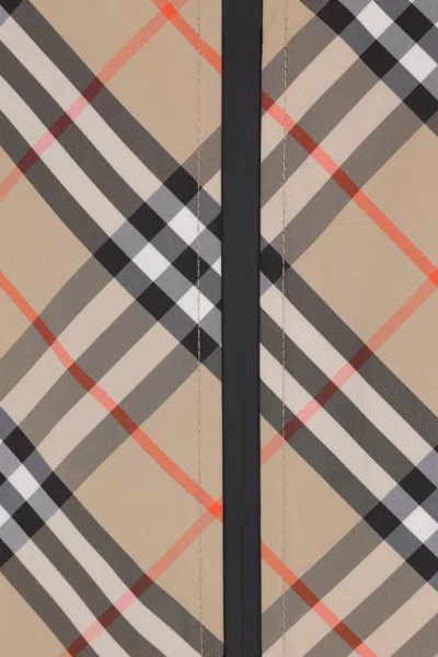Burberry Archivio Check Waterproof Jacket In Multi