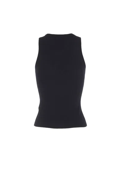 Diesel Textured Ribbed Sleeveless Top