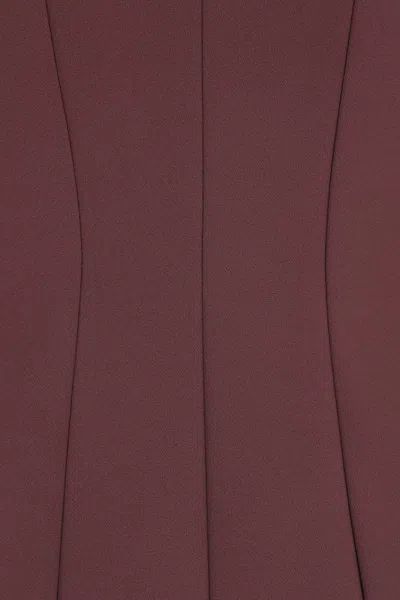 Elisabetta Franchi Padded-shoulders Blazer In Pink