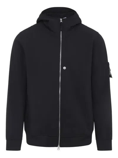 Stone Island Soft Shell Jacket In Black