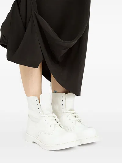 Mm6 Maison Margiela Mm6 X Dr. Martens In White