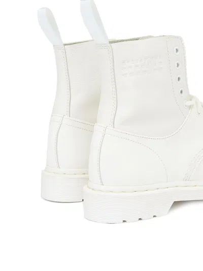 Mm6 Maison Margiela Mm6 X Dr. Martens In White