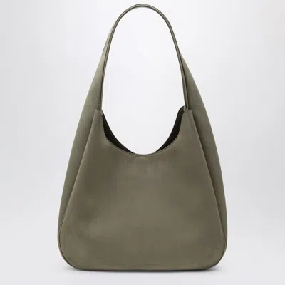 Stella Mccartney Large Khaki Hobo Bag With Logo